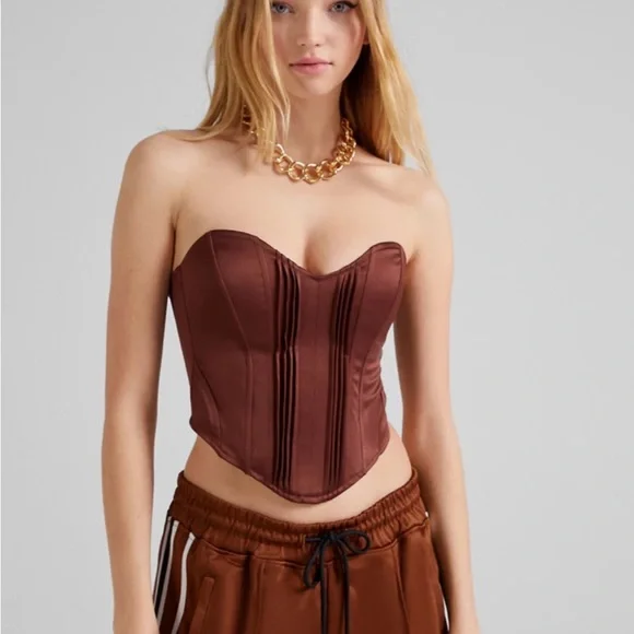 rose brown dress Ladivine Cf199 Long Prom Dress main image 1